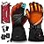 Heated Gloves, Heated Gloves for Men Women Rechargeable Electric Waterproof Thermal Warm Work Winter Gloves Hand Warmers for Cold Weather Work Hunting Fishing Cycling Hiking Skiing (Camouflage, L)