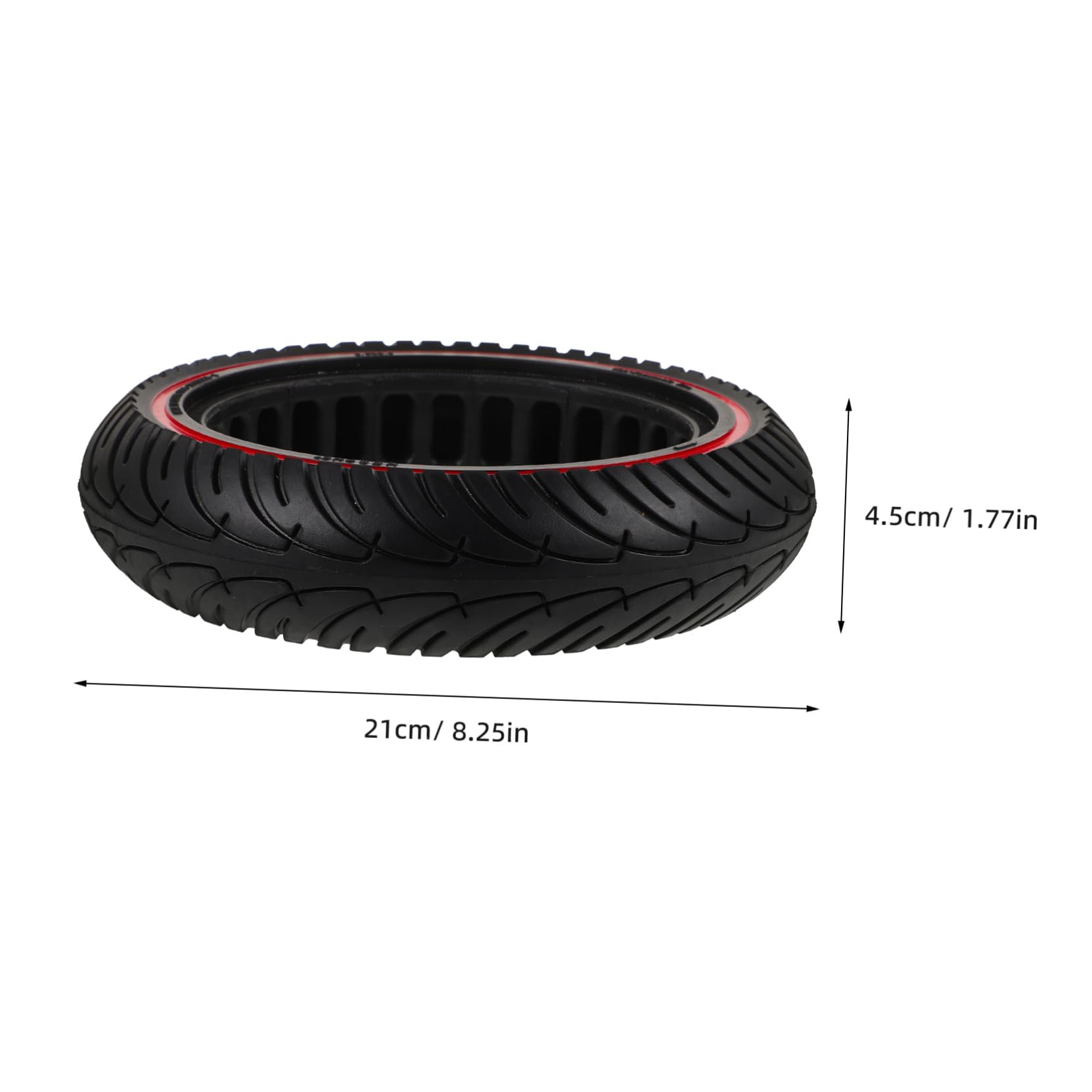 TOPBATHY Pneu Scooter Électrique Nid Abeille Non Gonflable Pneu Solide Remplacement pour Trottinette Électrique Pro