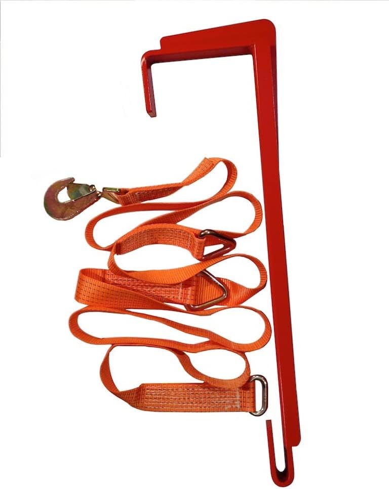 Safepul Pallet Puller Bar & 3.7m Strap for Forklifts