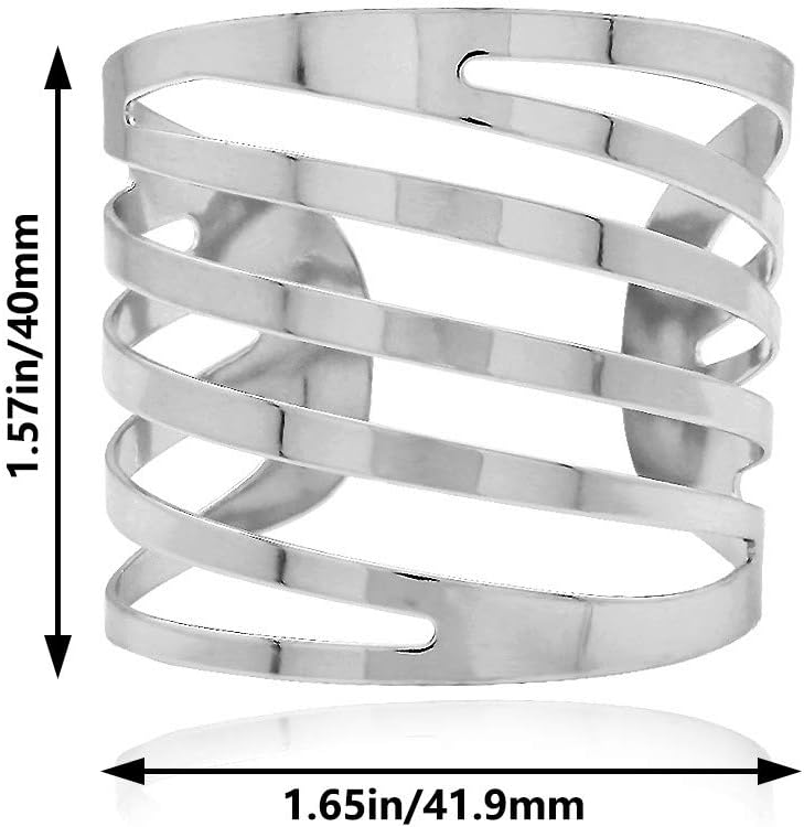 Get Popular Offer Lind Kitchen 4PCS 40mm Swivel Hollow Alloy Napkin Buckle Napkin Rings Hollow Out Napkin Buckles Holder Silver Napkin Rings for Kitchen Cheapest ๐ Lind Kitchen 4PCS 40mm Swivel Hollow Alloy Napkin Buckle Napkin Rings Hollow Out Napkin Buckles Holder Silver Napkin Rings for Kitchen