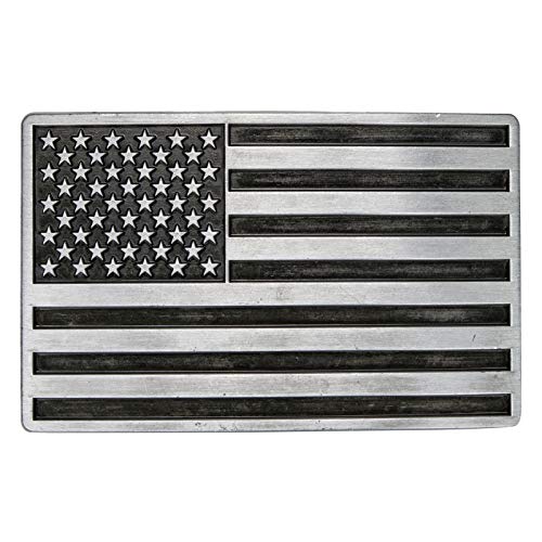 Buckle als Amerika-Flagge, USA, Vintage Style, Gürtelschnalle