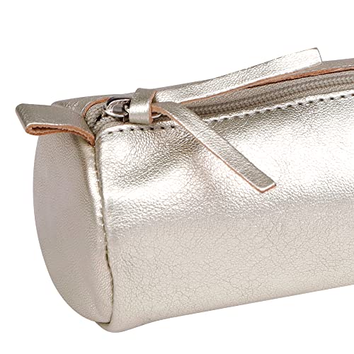 Clairefontaine 8710C Trousse rotonda in vera pelle...