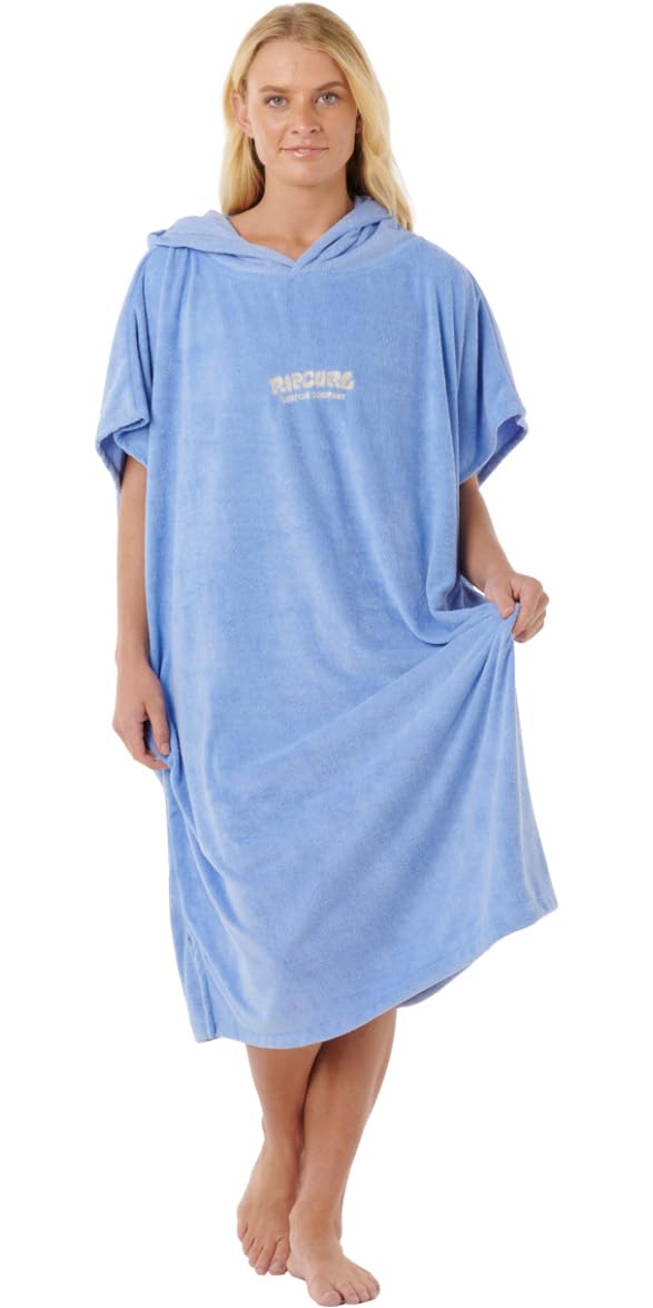 RIP CURL 2025 Womens Classic Surf Hooded Towel - Blue