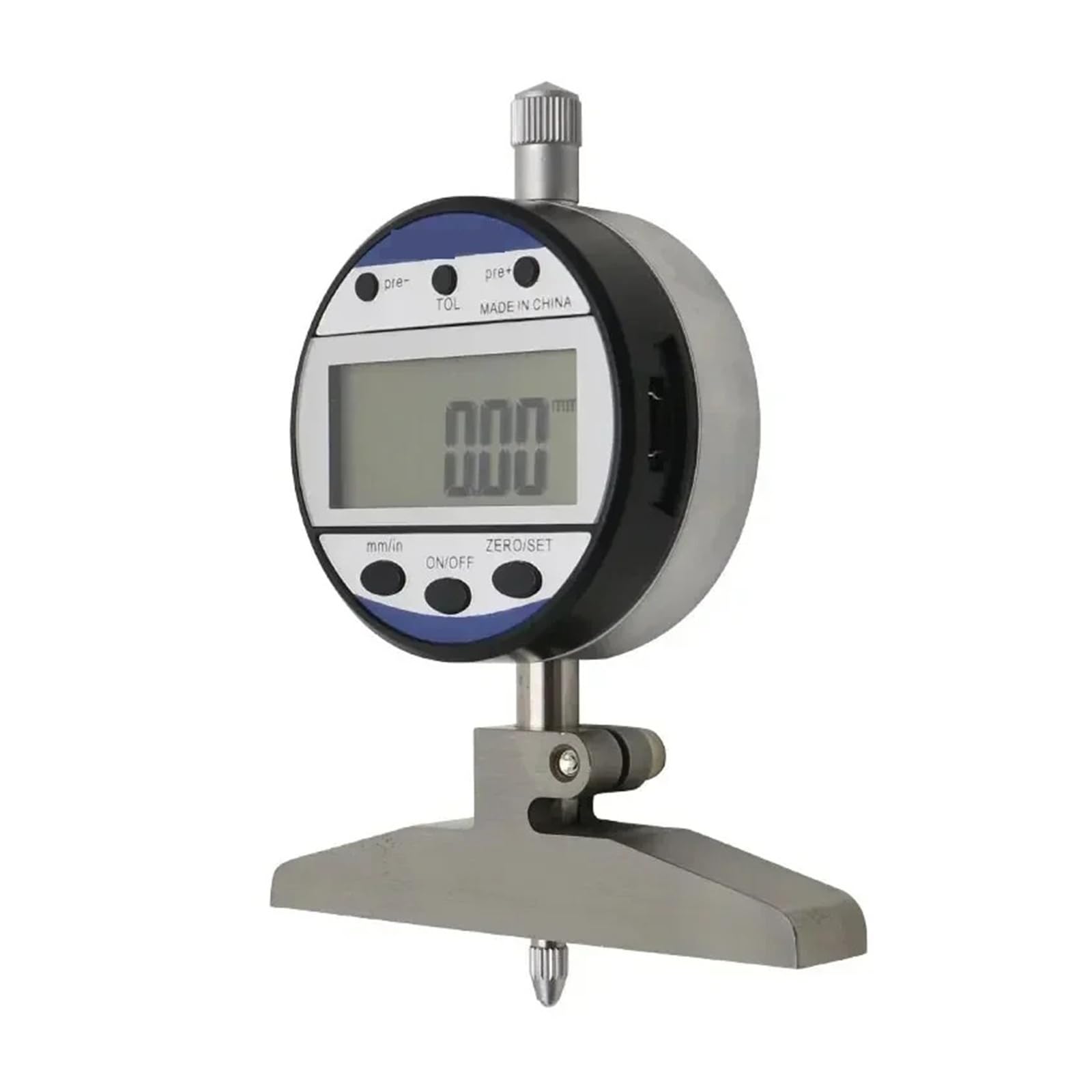 Medidor de profundidad con indicador digital, calibre de profundidad de 0 a 100 mm, herramienta de medición con indicador digital Mide cualquier cosa