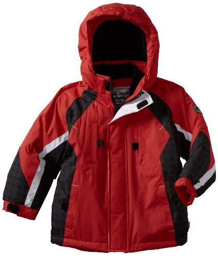 Image of Rothschild Little Boys' Jacket with Plaid Insert And Vestee