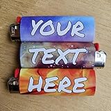 Custom Lighter Wrap Stickers | Upload Your Design | Add Text and Personalize (Lighter Not Included)