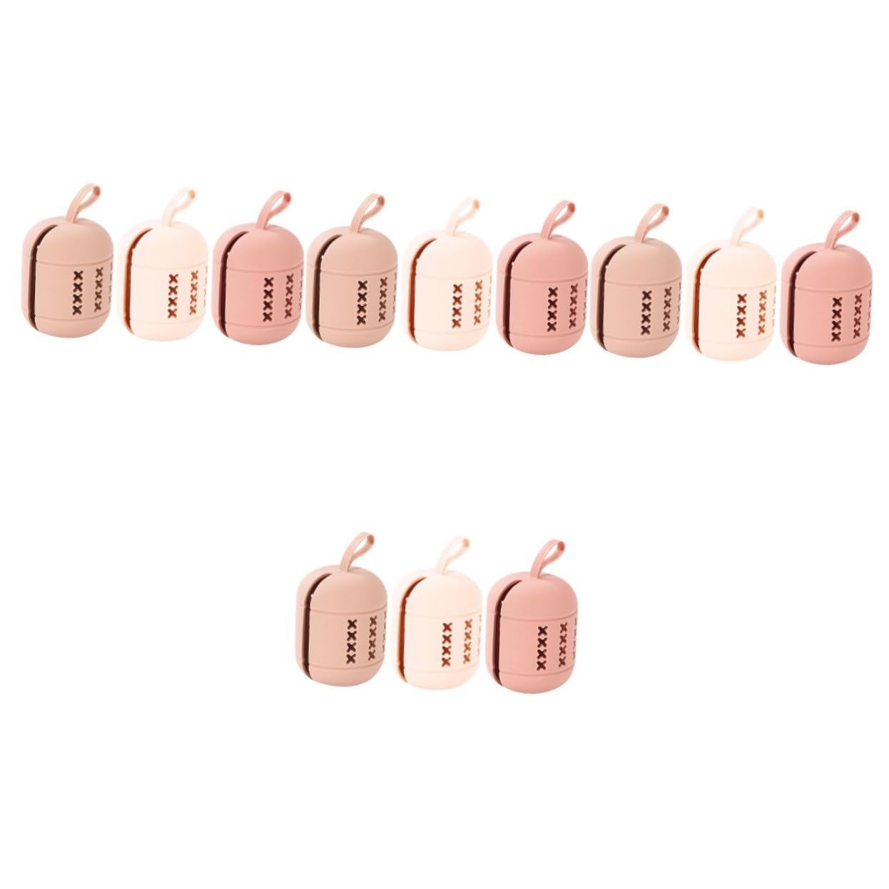 FRCOLOR 12 Uds Bolsa De Almacenamiento De De Belleza Bolsa Organizadora De Maquillaje Estuche para De Maquillaje Soporte para Contenedor para Esponjas