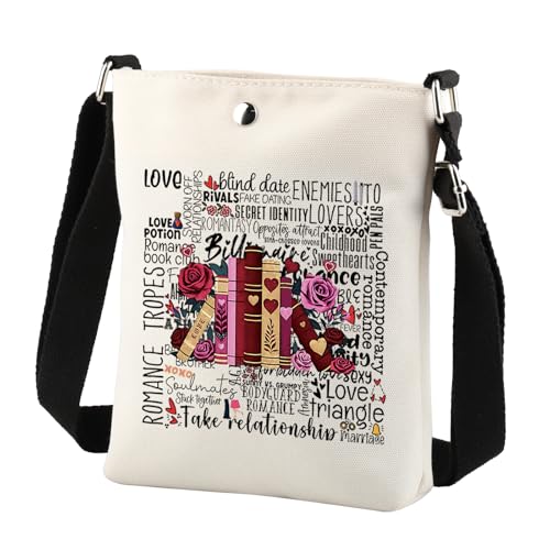 BNQL Dark Romance Book Crossbody Bag Dark Romance Gifts Romance Book Gifts Romance Reader Gifts Smut Bookish Gift Sling Bag3