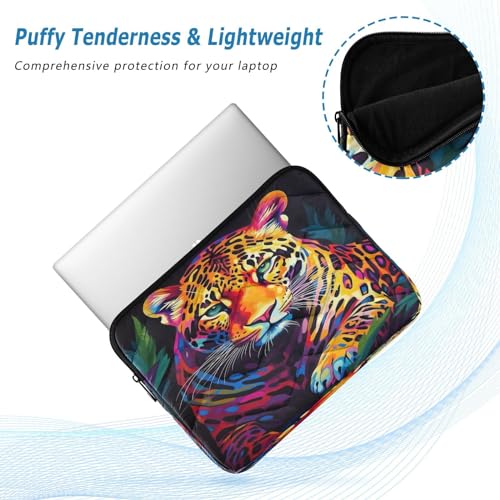 Funda Floral Leopardo para Laptop 13-14 Pulgadas miniatura 5
