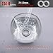 10 Pcs TMH 3/4 Inch Stainless Chrome Bezel Cover LED Clearance Markers, side marker lights, led marker lights, led side marker lights, led trailer marker lights