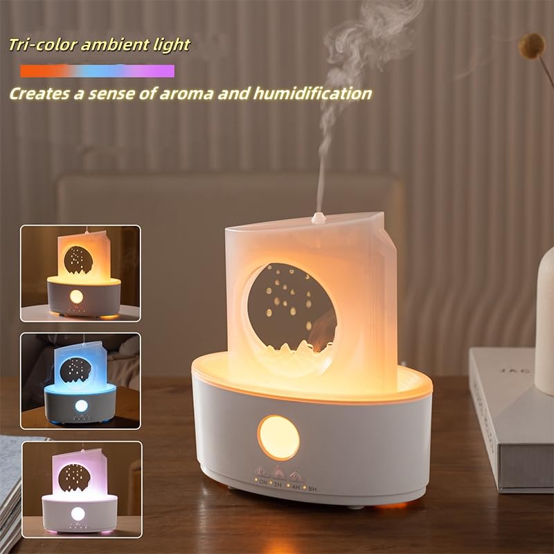Machine d'aromathérapie design goutte d'eau pour apaiser vos nuits à la maison - 3