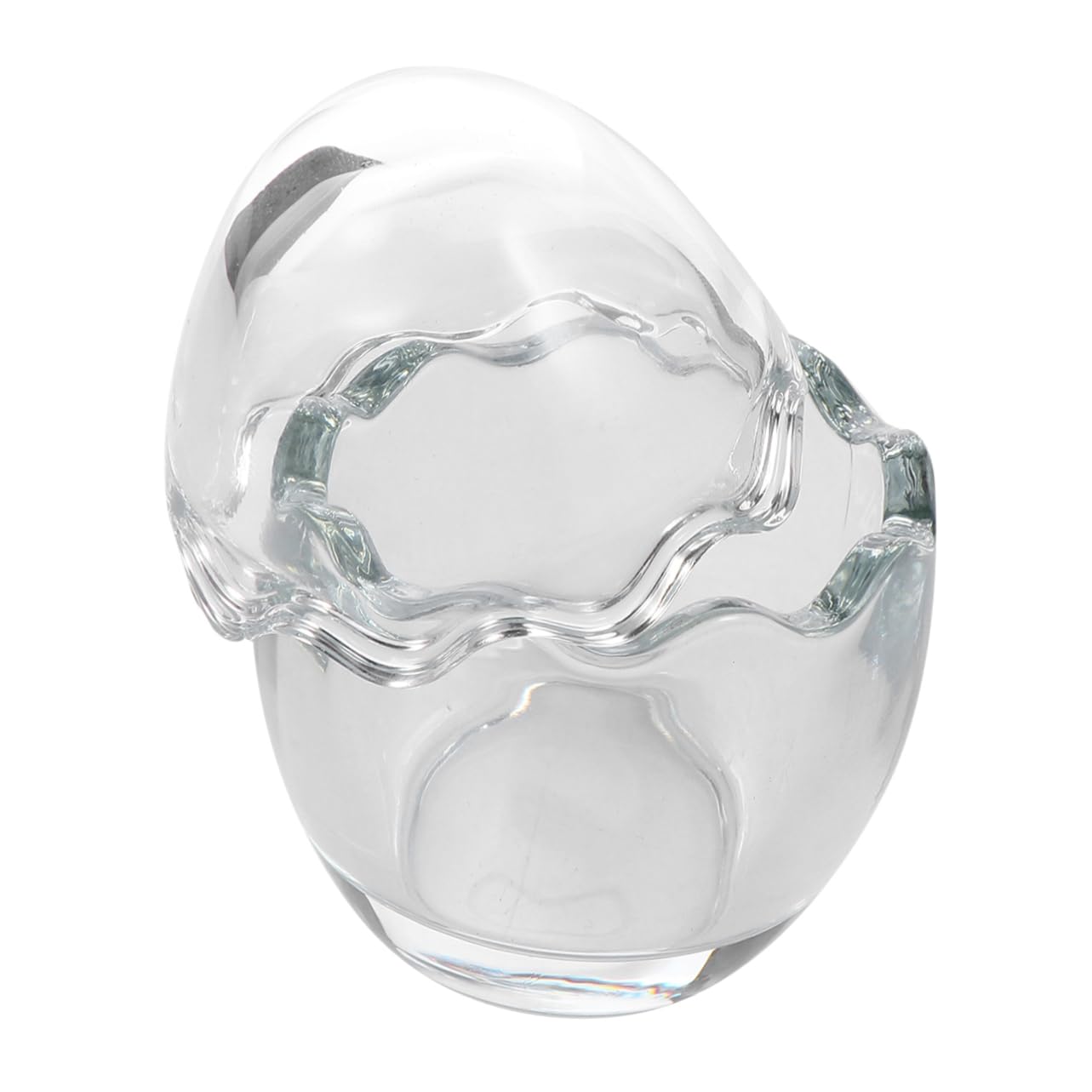 VICASKY 2pcs Trifle Bowl Glass Yogurt Cup Lids for Pudding Cheesecake Jelly Pots