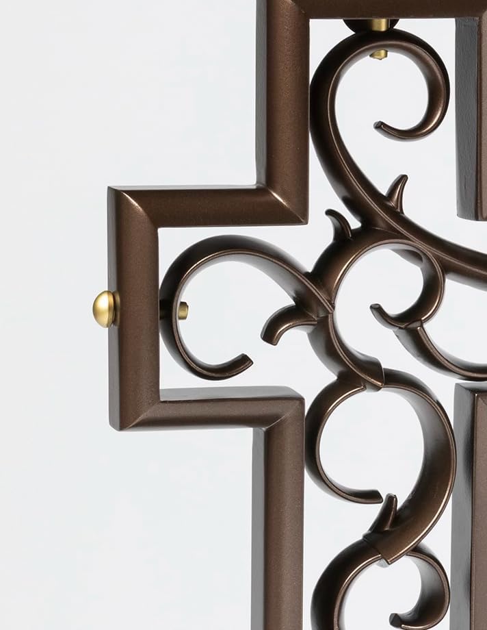 Miniatura 2 de Unity Cross Cobre metálico Unity Candle Unity Sand Elegante alternativa rústica