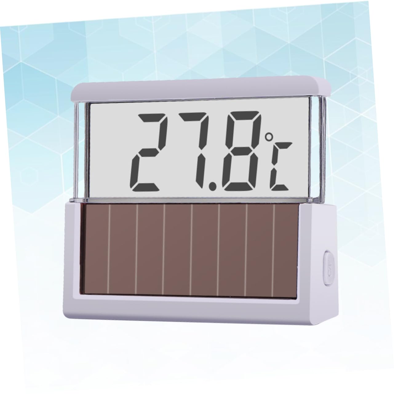 Happyyami 2st Abs-thermometer Hundegeburtstagsmütze Aquarium Digitales Thermometer Wassertemperaturmesser Aquarienwasser Aquarienwasser Wassertemperaturanzeige Angelrolle Weiß Kürbis Led