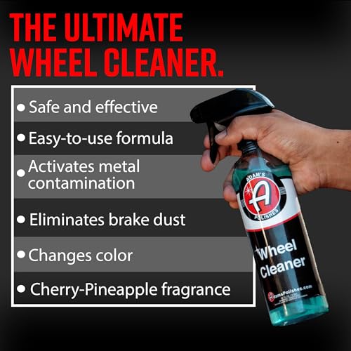 Adam'S Polishes 0L-GBN1-SCJS Wheel Cleaner 16Oz - Tough Wheel Cleaning Spray For Car Wash Detailing | Rim Cleaner & Brake Dust Remover thumb #1