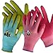 Produktbild Kaleas Kinder Gartenhandschuh Arbeitshandschuh mit Latexbeschichtung rutschfest atmungsaktiv ab 3 Jahren (23012) (7-9 Jahre, Gr. 5, rosé-pink)