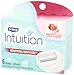 Schick Intuition Renewing Moisture Razor Blade Refills for Women with Pomegranate Extract - 6 Count