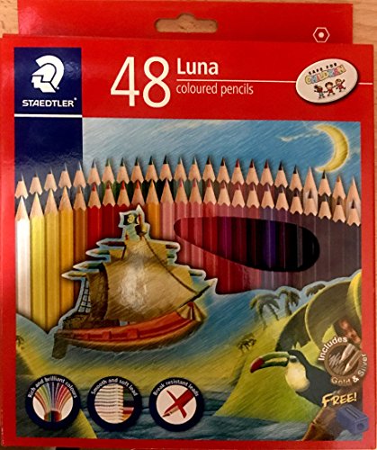 Staedtler Luna Coloured Pencil Set - Pack of 48 - Image 4