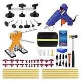 59PCS Dent Puller Kit – Paintless Dent Repair Kit for Cars, Dent Removal Tool for...