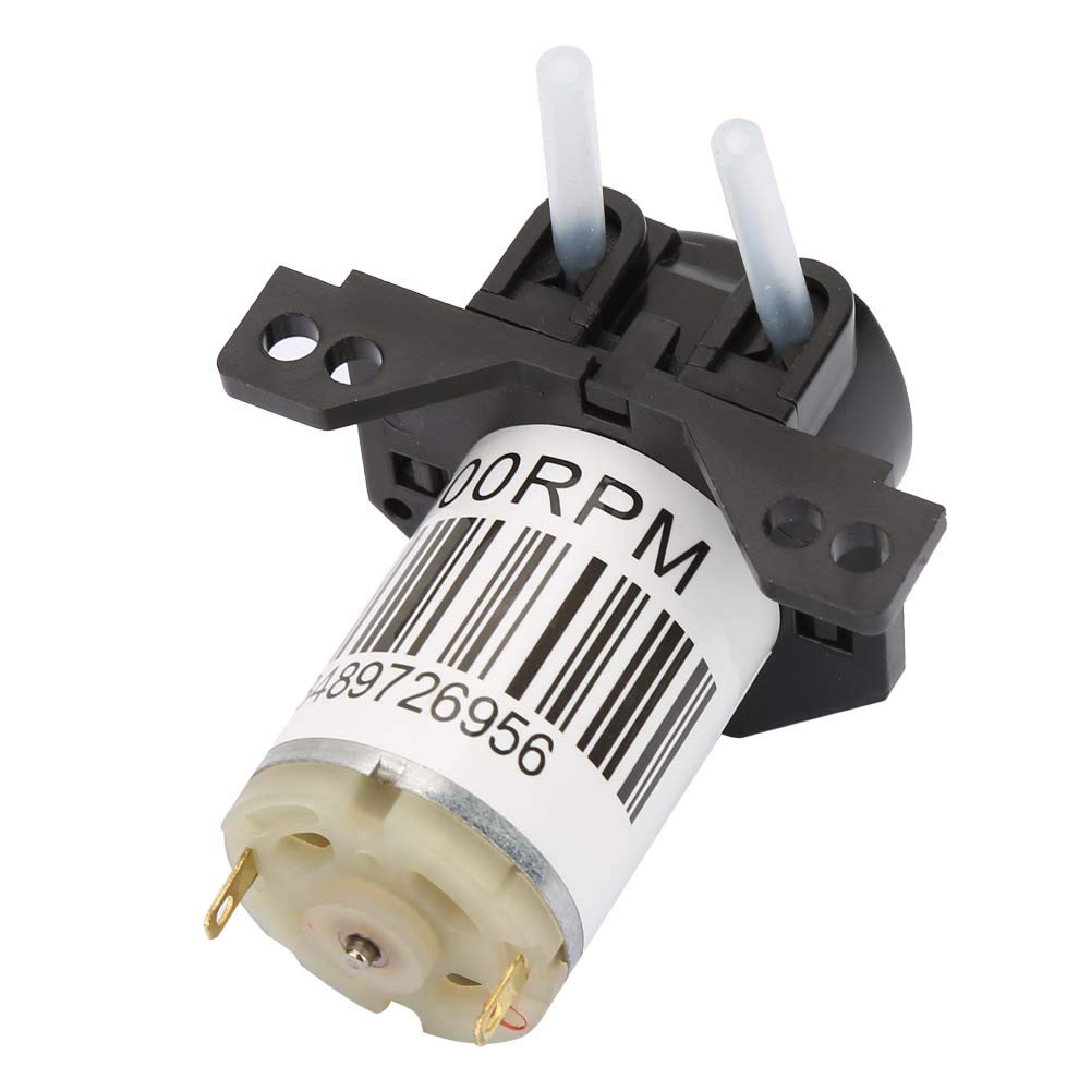 DC 6V DIY Peristaltic Pump, Silent Miniature SelfPriming Peristaltic Dosing (#01)