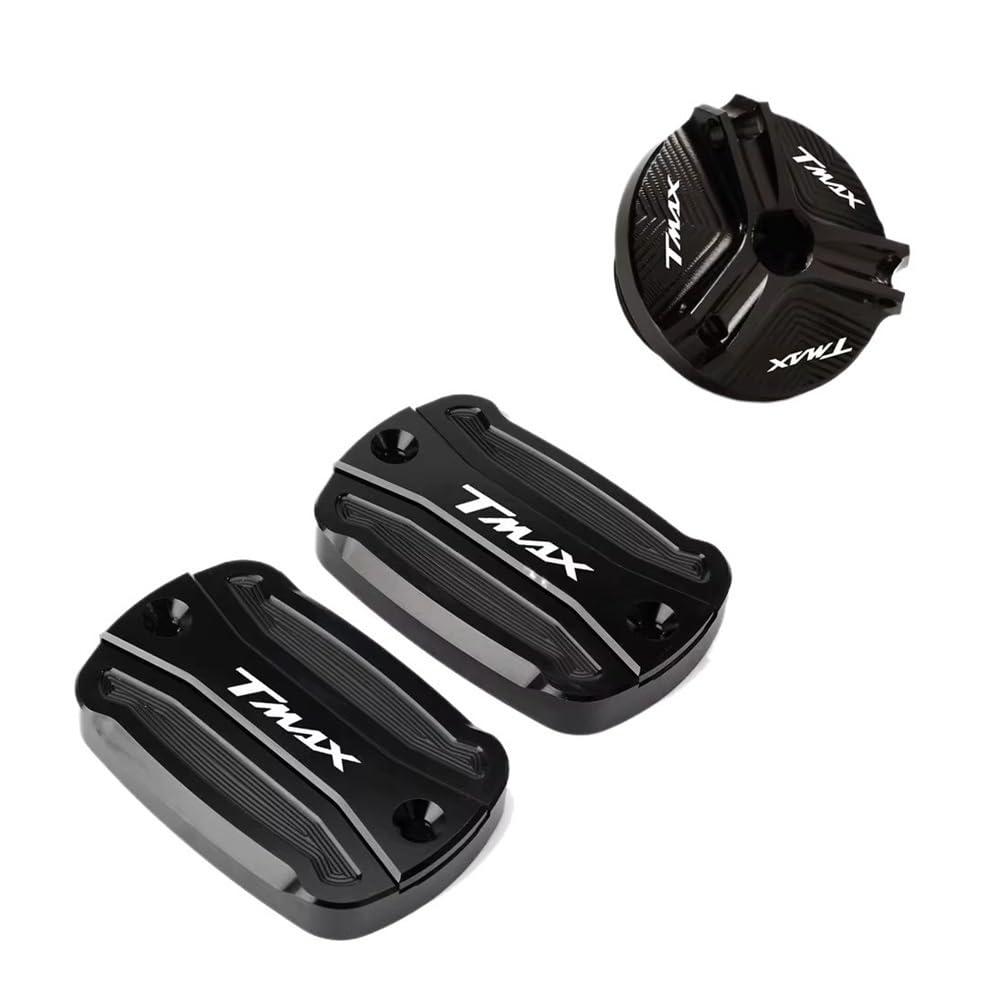 Tapa Depósito Cilindro Freno Delantero para T-MAX TMAX 530 500 560 TMax530 SX DX Tech MAX TMAX560 Botón Motocicleta Tapa De Depósito De Cilindro Maestro De Líquido De Frenos