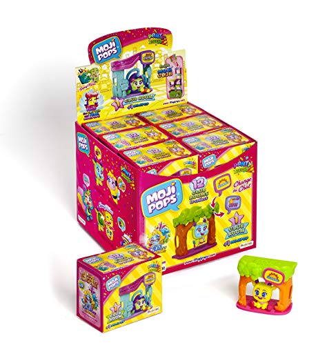 MojiPops Party - Display de 12 Club Room con figuras MojiPops (Colección completa)