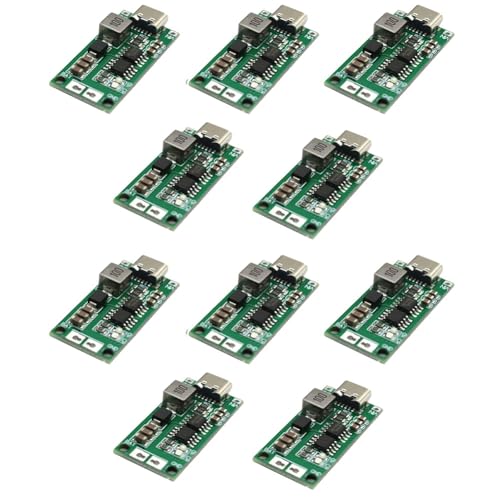 Soluzione di ricarica efficiente: aggiorna il tuo di ricarica della batteria con la nostra versatile scheda caricabatterie USB Type-C a Mini. Progettata per batterie LiPo e Li-Ion 2S, questa scheda aumenta efficacemente la tensione a 8,4 V, 12,6 V o 16,8 V, garantendo una ricarica rapida e sicura.
