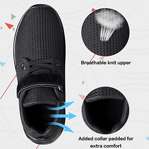 Image of TOEDNNQI Boys Girls Sneakers Kids Lightweight Breathable Strap Athletic Running Shoes for Little Kids /Toddler