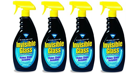 Invisible Glass Spray Window & Glass Cleaner 4 pack