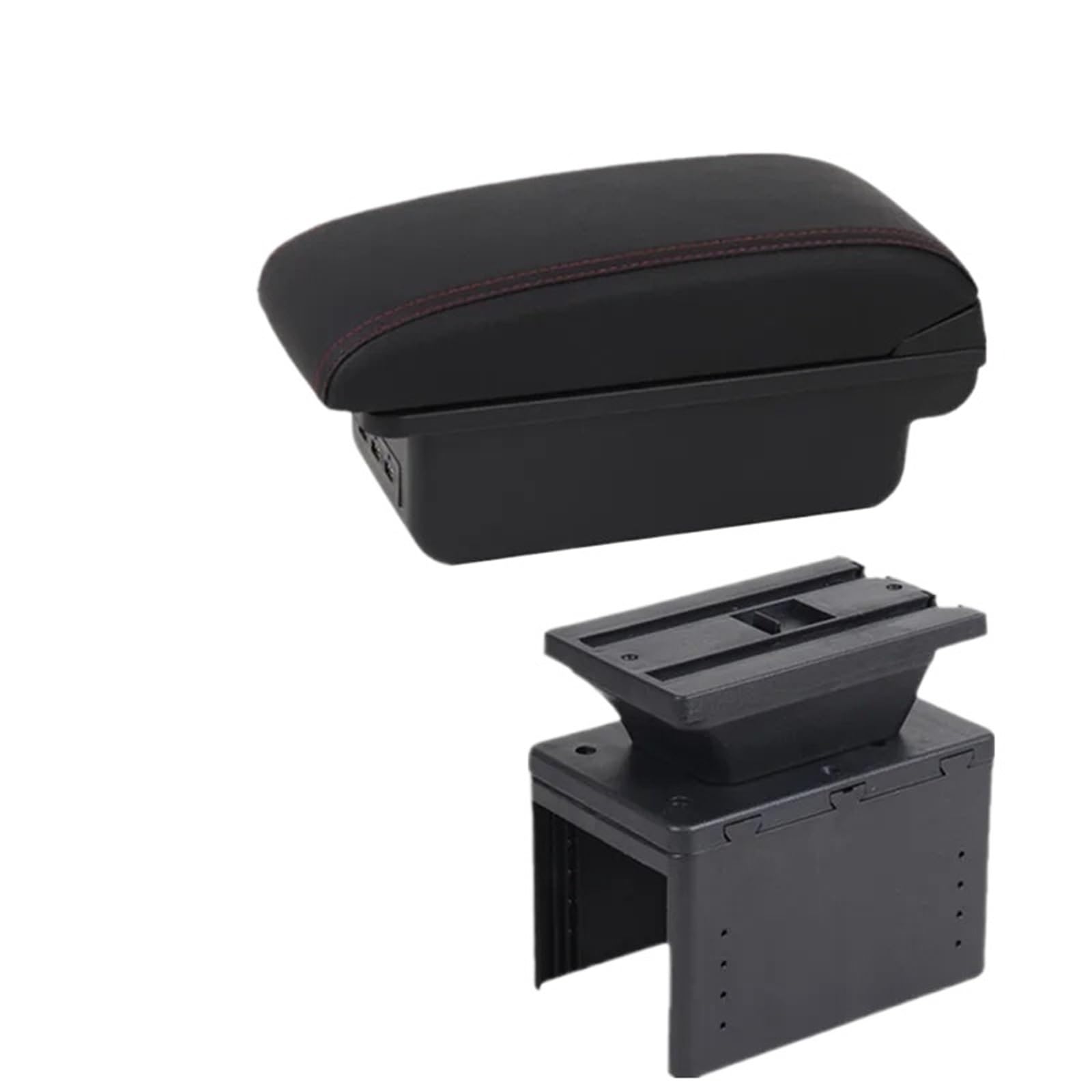 JMOLXURI Car Armrest Box For Hyundai For I20 2021 2022 2023 2024 Car Armrest Box Center Console