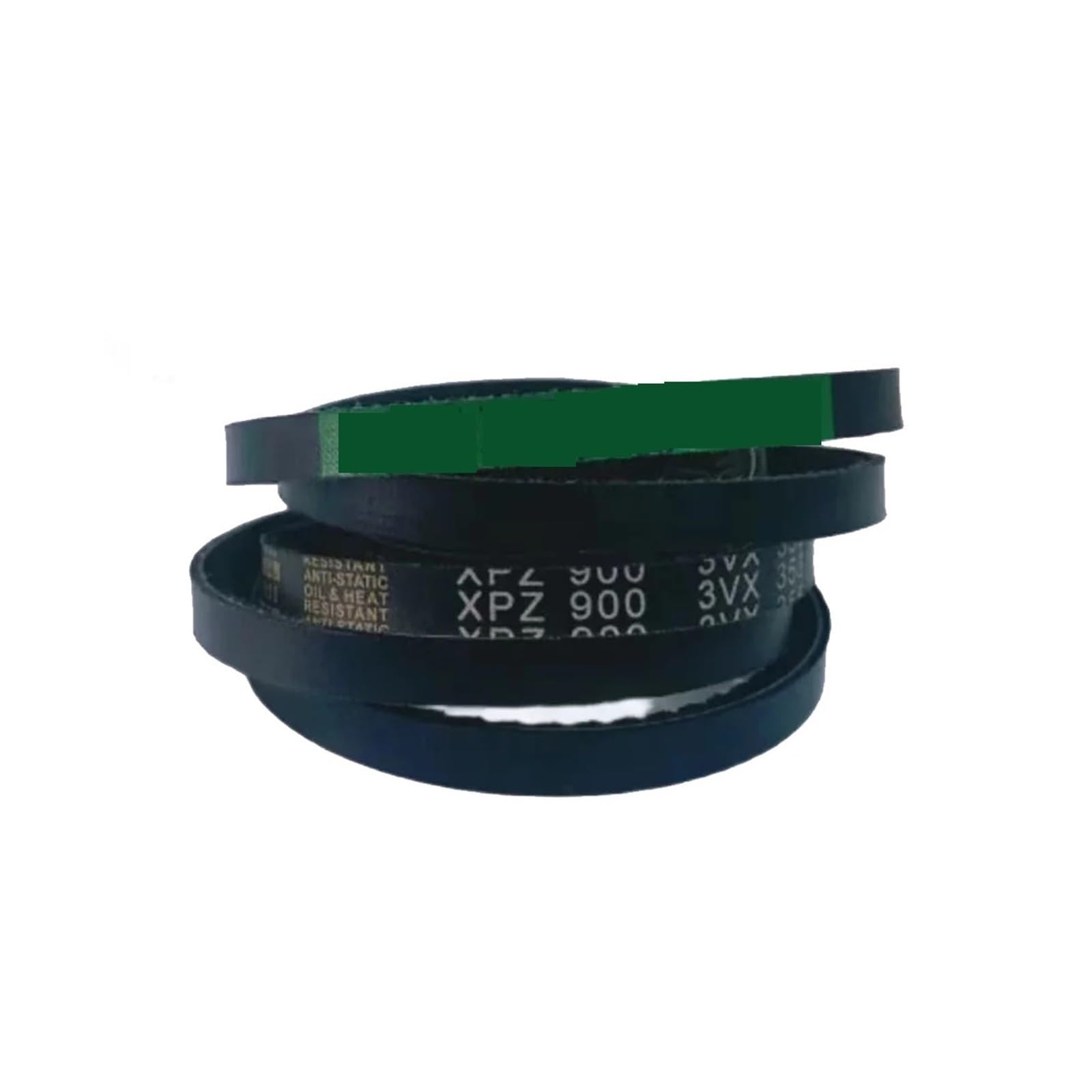 Nieobrobiona krawędź Zębaty typ paska klinowego XPZ 3VX Napęd Zębate taśmy przenośnikowe Gumowy pasek transportowy 1060 mm-1587 mm 1 szt(La 1437mm)