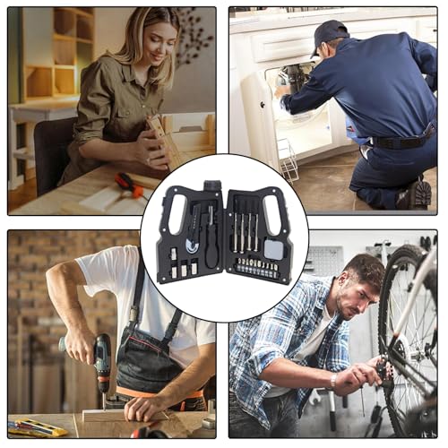 Tournevis multifonction avec boîtier de rangement pour kit d'outils