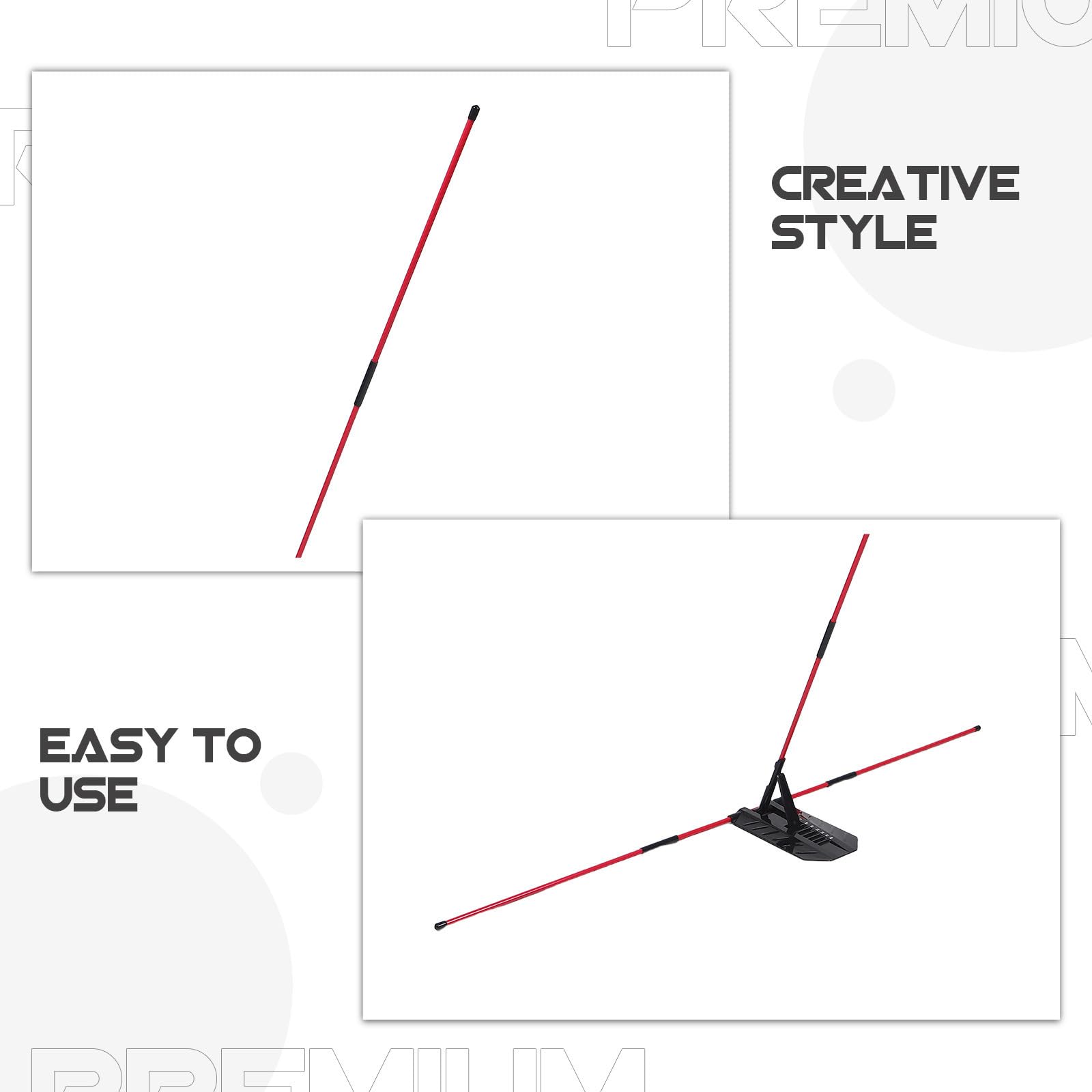 Entrenador de Plano de Swing de Golf Ajustable, Corrector