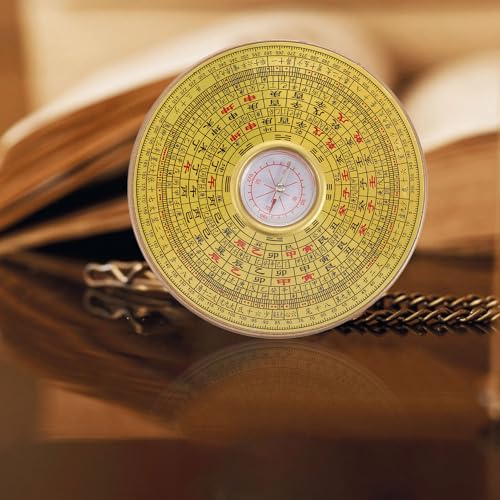 Brújula Feng Shui de Aleación Pequeña Tradicional para Outdoor miniatura 7