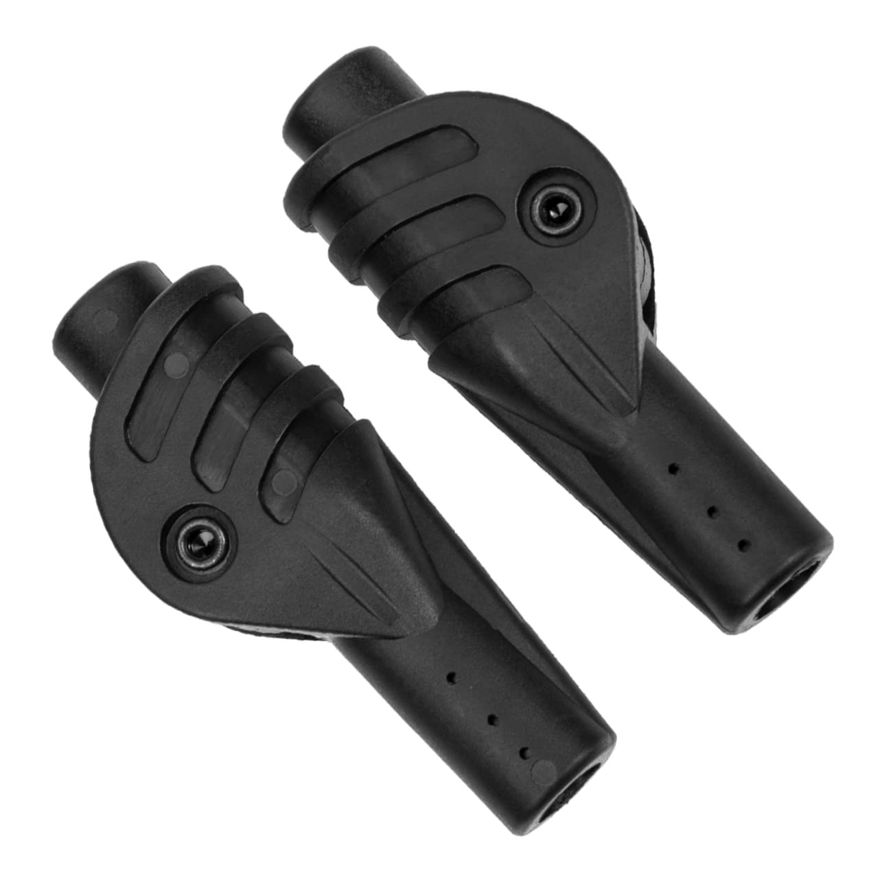BESPORTBLE Composants De La Tente Extérieur Tentes Connecteur SMA Perçable De Plein Air Joint De Tige De Support De Tente Connecteurs De Joint De Tente Fibre De Carbone Black