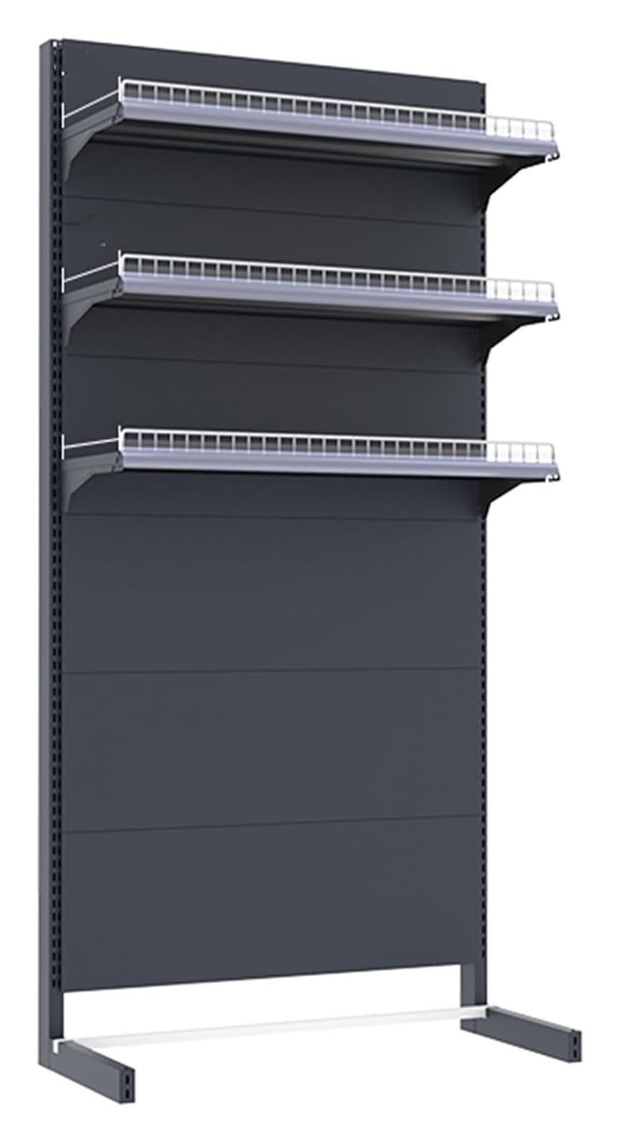 Heavy-Du Gefrierregale für Märkte, kommerzielle Regalsysteme für Lebensmittelgeschäfte, Bürobedarf, Geschäfte und Beve Märkte, Schwarz, 92,5 x 39 x 195 cm