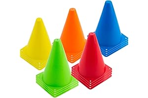 20 PCS Unmatched Mini Traffic Cones for Unleashing Agility
