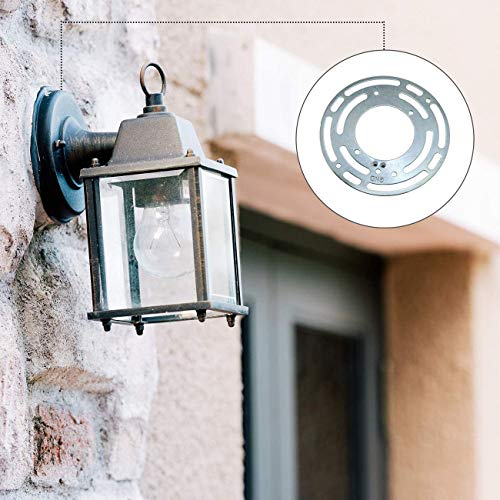 DTTRA 4set U.S. Standard Light Fixture Mounting Bracket Light Fixture Crossbar Light Crossbar Steel Crossbar Bracket