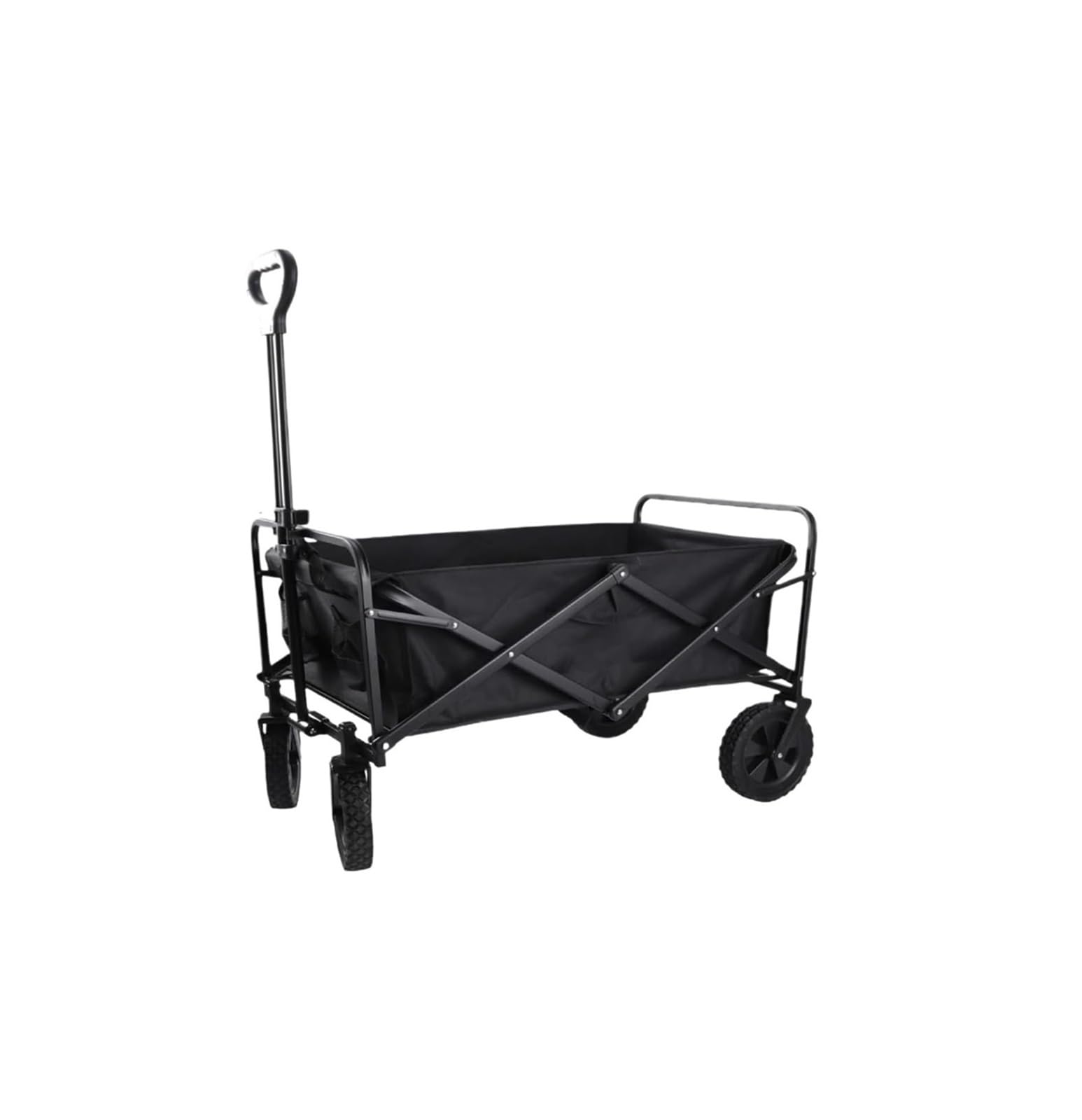 Fgjsfhrdtu K Foldable Multifunctional Stall Cart, Outdoor Van Express Trolley(A)