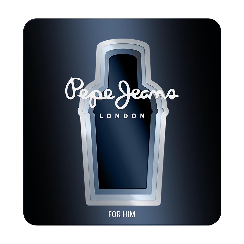 Pepe Jeans Addictive For Him Estuche Regalo Perfumes Hombre Pack de 2 piezas Eau de Parfum 100ml y Shower Gel 100ml Set Fragancia Oriental y Amaderada