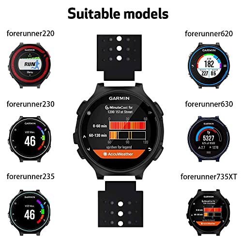Bracelet montre Garmin Forerunner 235 agate pour running et usage quotidien L