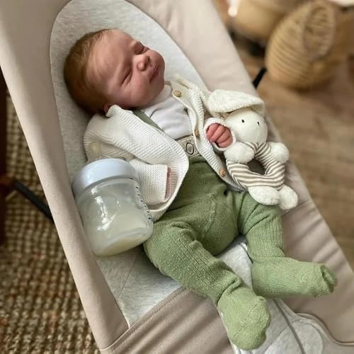 Muñeco Bebé Reborn Realista Anano de 18 Pulgadas miniatura 3