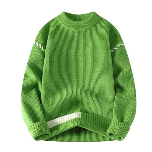 Men's Sweater Long Sleeve Winter Warm Sweater Thick Jumper Casual Fashion Sweater