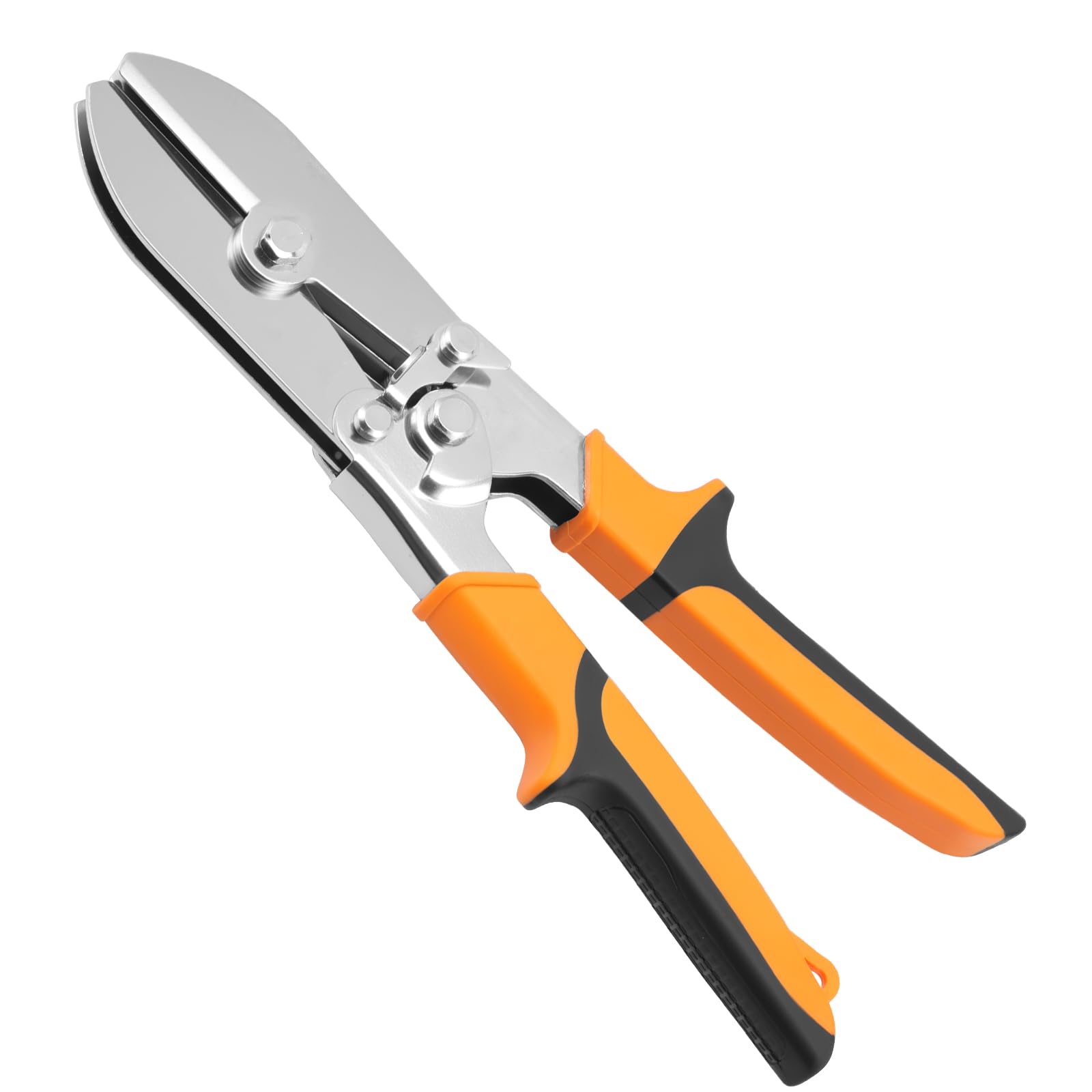 Lulobtg Orange 5-Blade Sheet Metal Crimper Hvac Tool For 24-28 Gauge Duct Work Downspout And Stove Pipe Gutter Crimping Tool For Downspouts Stove Pipe Sheet Metal And Duct Work