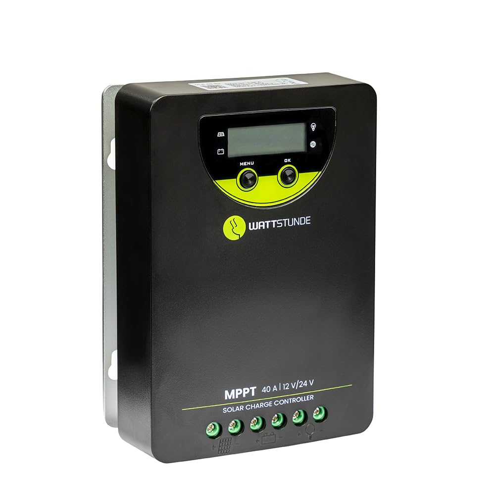 WATTSTUNDE® 20 A 90 V MPPT Solar Laderegler WLR-BT 20.90 MPPT 12 / 24 V