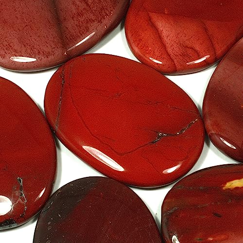 CrystalAge Mookaite Red Palm Stone ~70x50mm