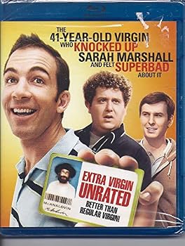 Blu-ray The 41-YEAR OLD VIRGIN Who KNOCKED UP SARAH MARSHALL and felt SUPERBAD about it Book