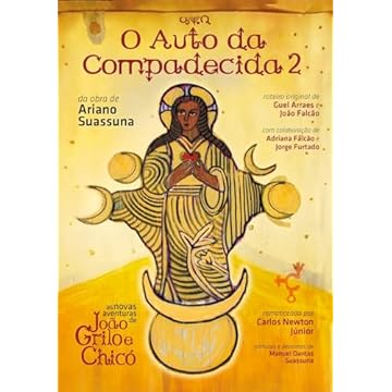 Capa do livro O Auto da Compadecida 2: As novas aventuras de João Grilo e Chicó