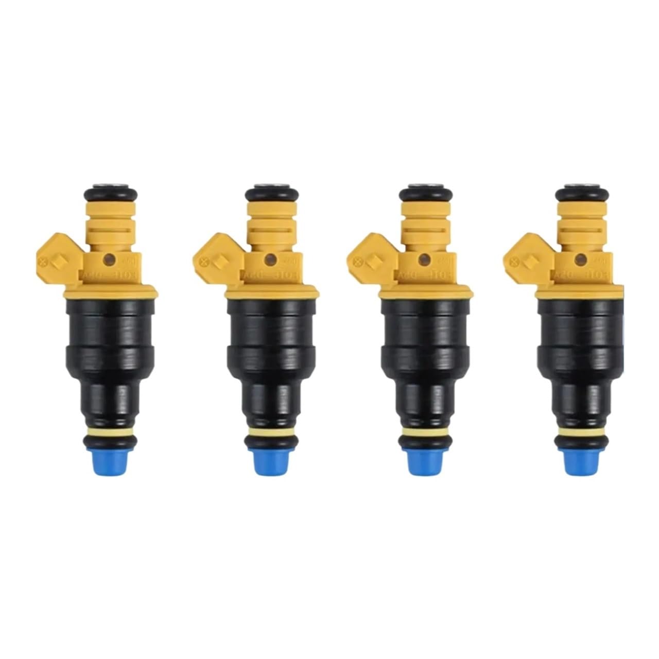 Hsugftmz One Color 4Pcs Fuel Injectors 0280150714 Fit For E30 E36 318I 318Is 1.8L M42b18 1989-1996 Replace 0280150943 0280150730