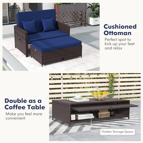 Luxury Outdoor Daybed with Canopy